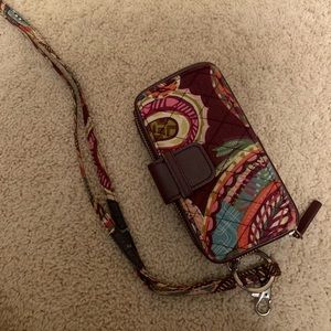Vera Bradley phone wallet case